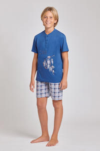 BOY'S PAJAMA M/M EP4086 Tellini S.r.l. Wholesale Clothing